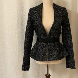 The Limited Scandal Collection Black Tweed Blazer